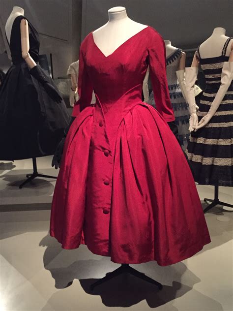 dior red couture dress|custom Dior dress.